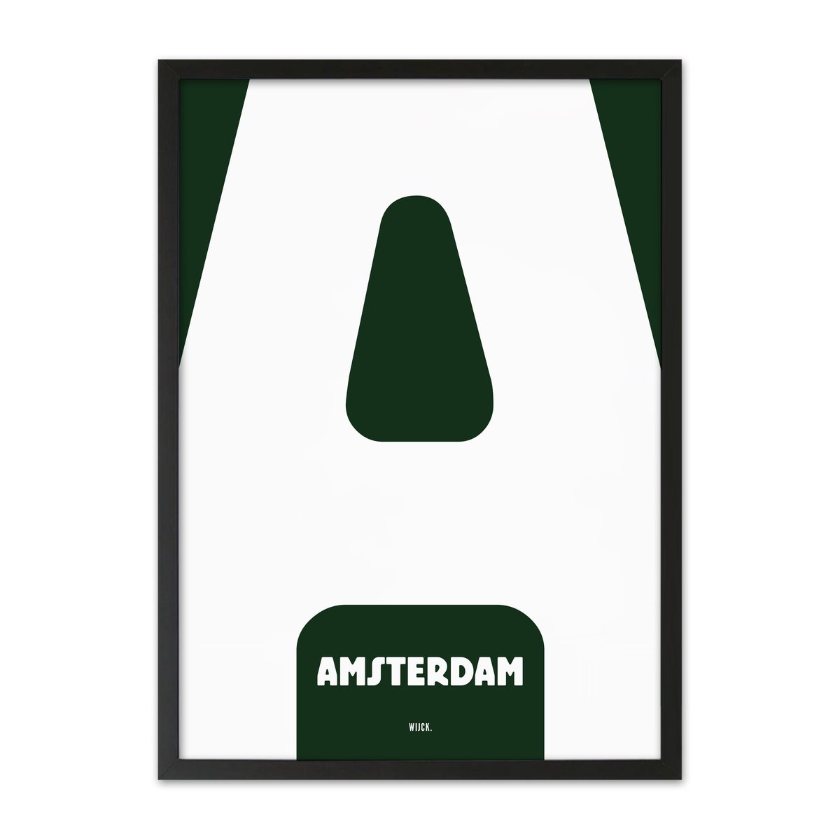 Poster von A von Amsterdam | WIJCK.